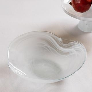 Buy Alabaster square bowl white 24. 5x7. 5 cm in Kuwait