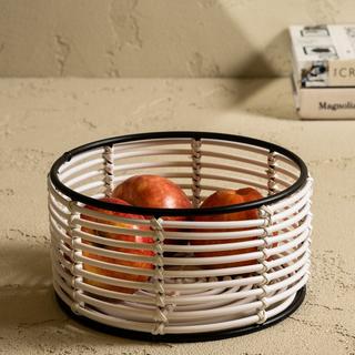 Buy Astrid basket white d20 cm in Kuwait