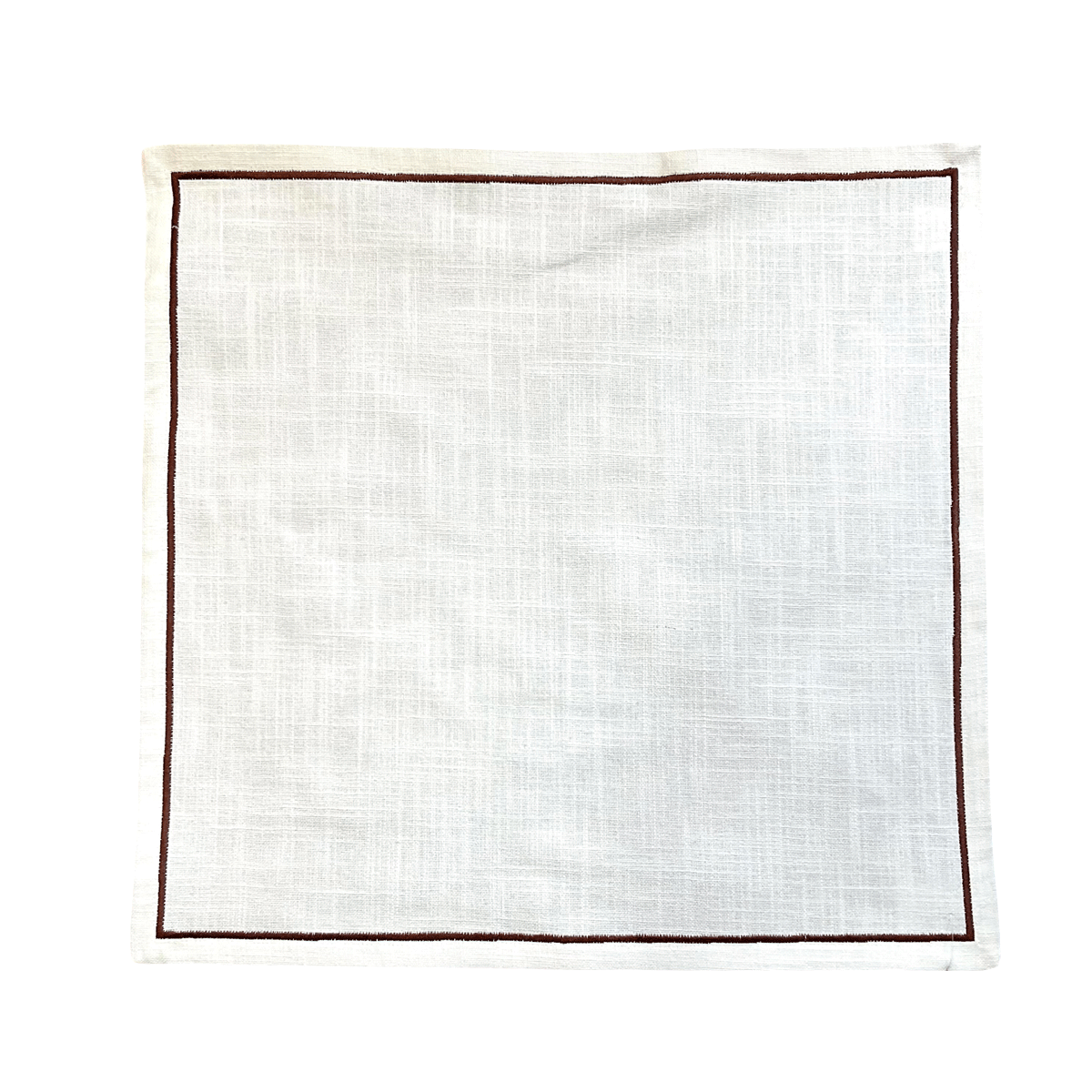 Buy Rule napkin brown 45x45 cm in Kuwait