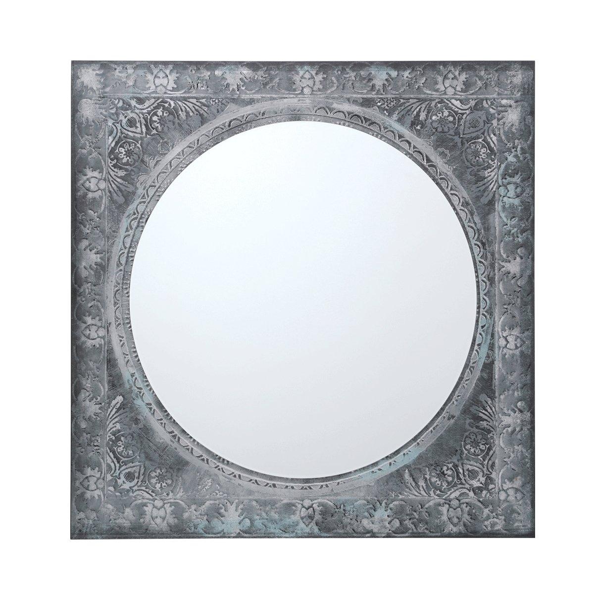 Mandala Mirror Silver 80X80X1.6 cm
