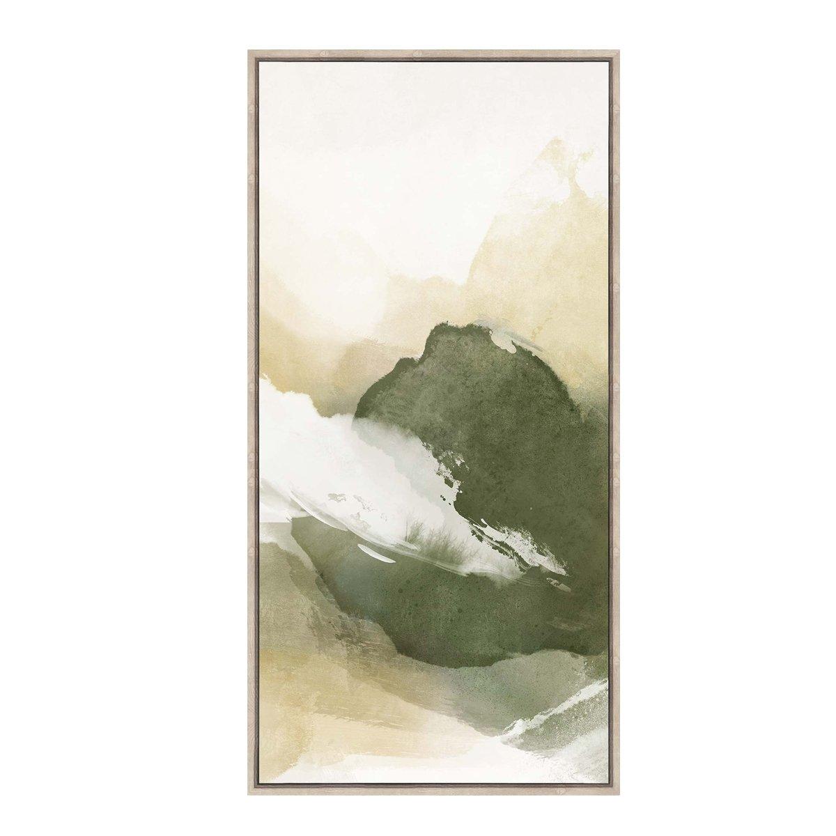 Olivia Framed Art Green S/3 60X120 cm