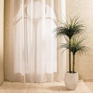 Buy Claudia voile curtain beige 140x300 cm in Kuwait