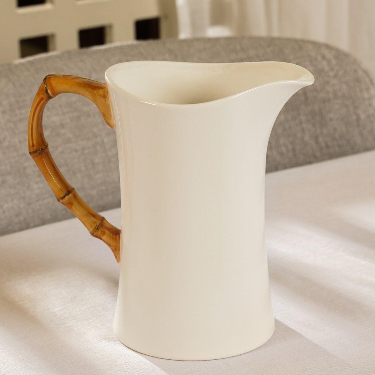 Bamboo Pitcher Beige in Kuwait | Buy Online | safathome.com