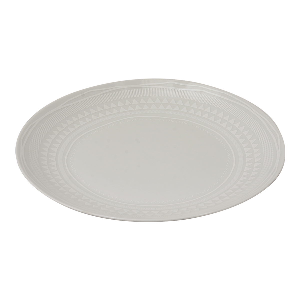 Boho Dinner Set White 18Pcs