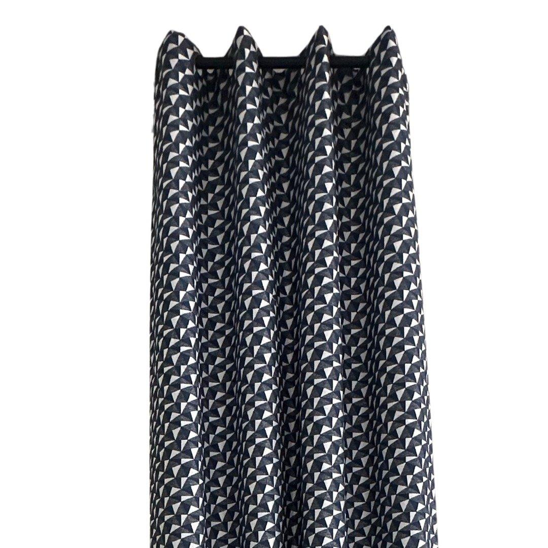 Skeeter Curtain Panel Navy 140 X 300 cm  