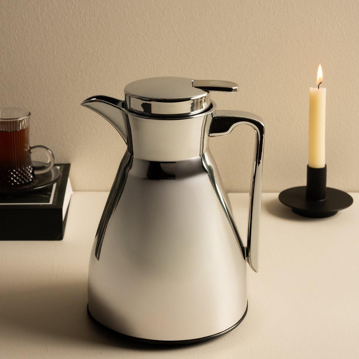 Kristall Stainless Steel Coffee Server Silver 1 Litre