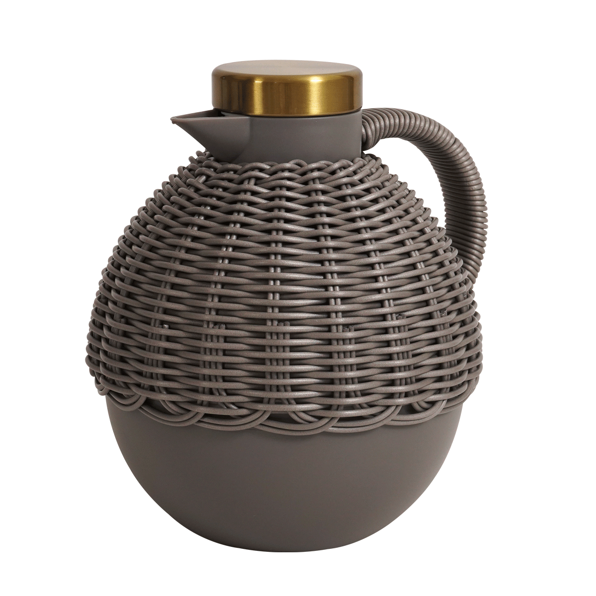 Rattan PP Coffee Server Grey 1 Litre