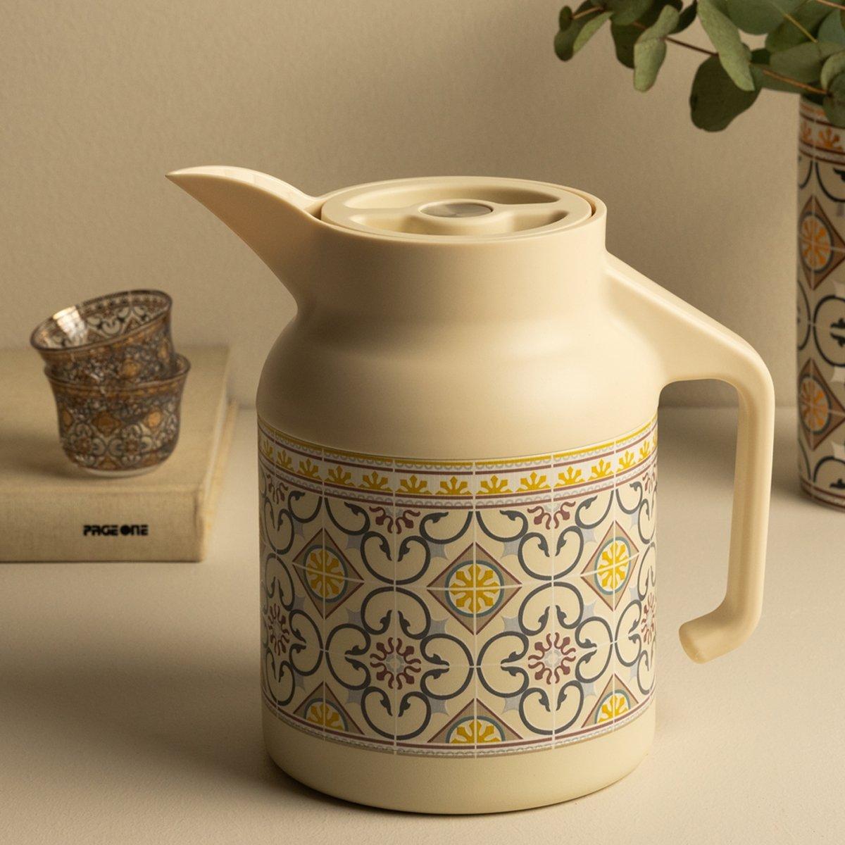 Belleza Stainless Steel Coffee Server Beige 1.5 Litre