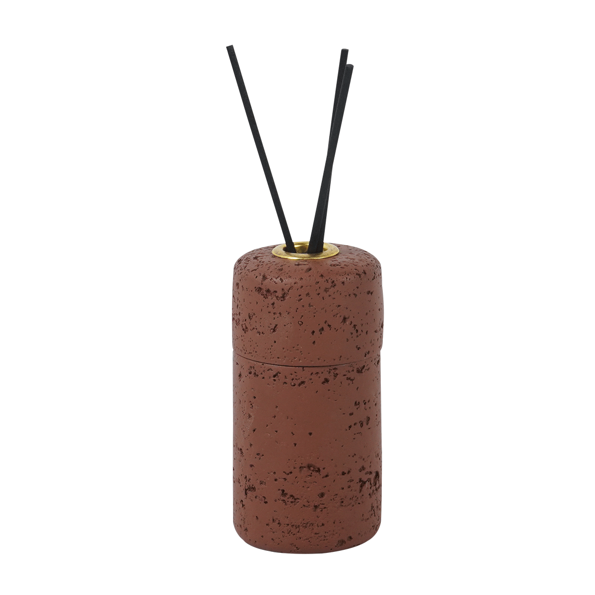Pillar Perfume Diffuser Brown 6X6X12 cm