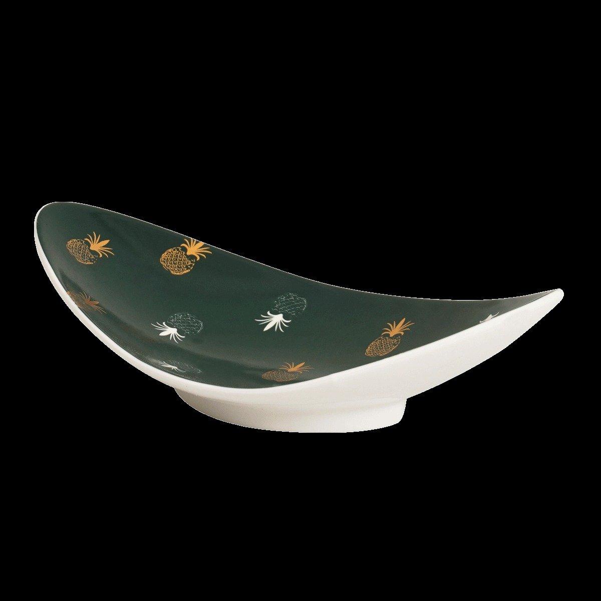 Saify Date Plate Green 20 cm