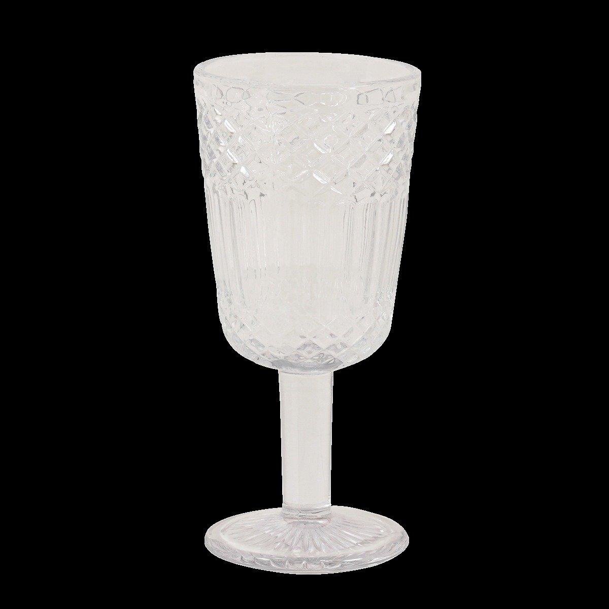 كأس زجاجي دايموند شفاف 310 مل