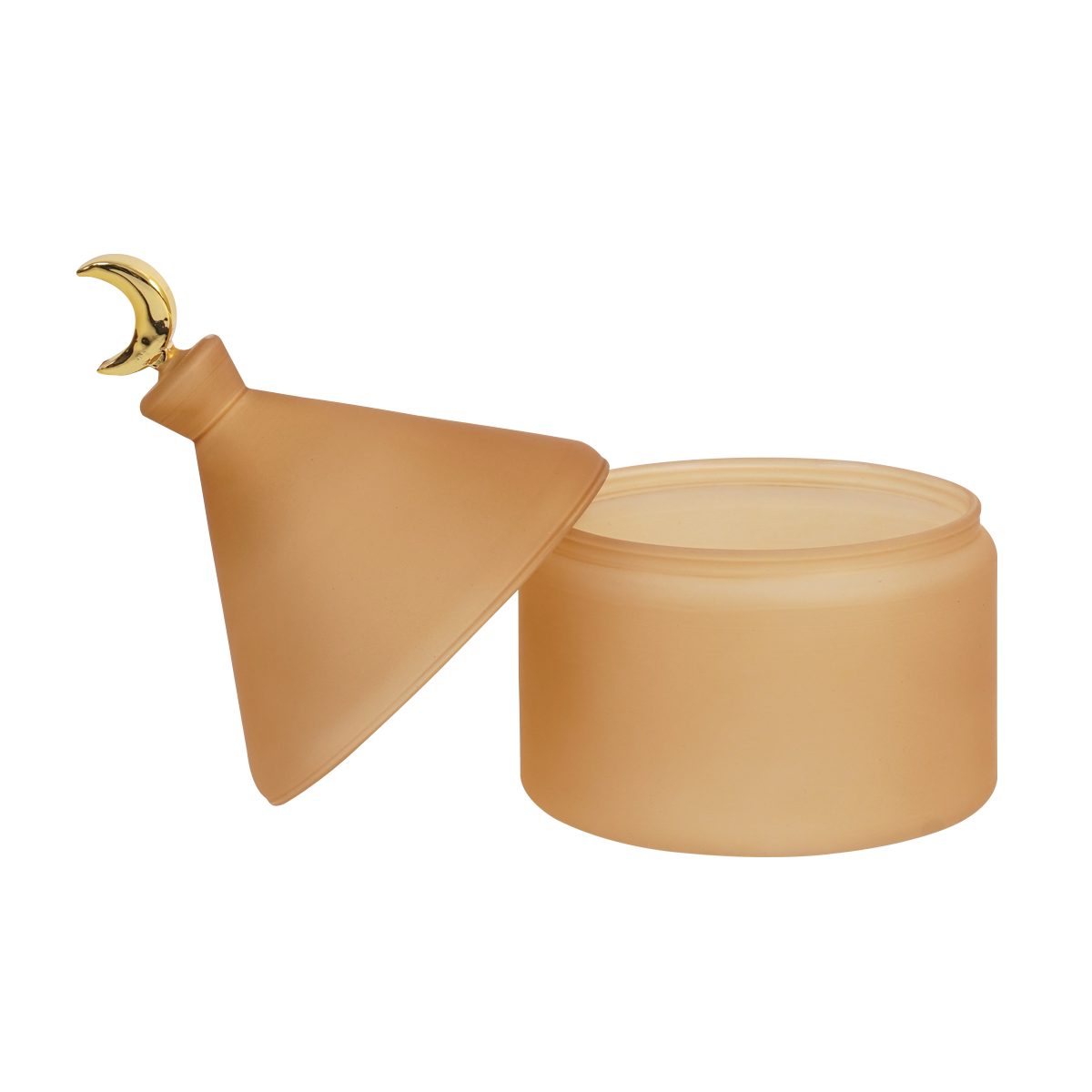 Gamrah Deco Jar Cream D:10.5X H:17.7 cm