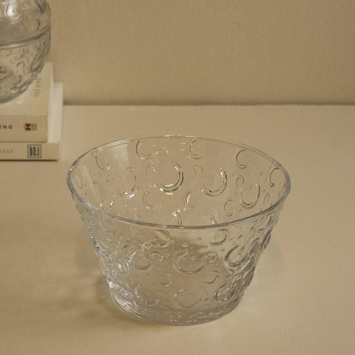 Gamrah Glass Sweet Bowl Clear D:15 X H:8.5 cm