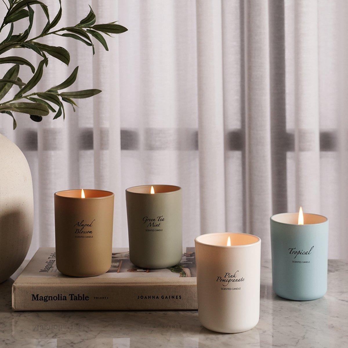 Almond Blossom Scented Candle 220 gm