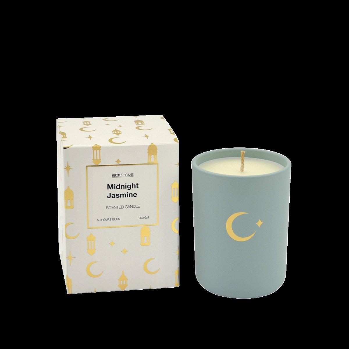 شمعة مُعطرة برائحة الياسمين الليلي 250 جم
