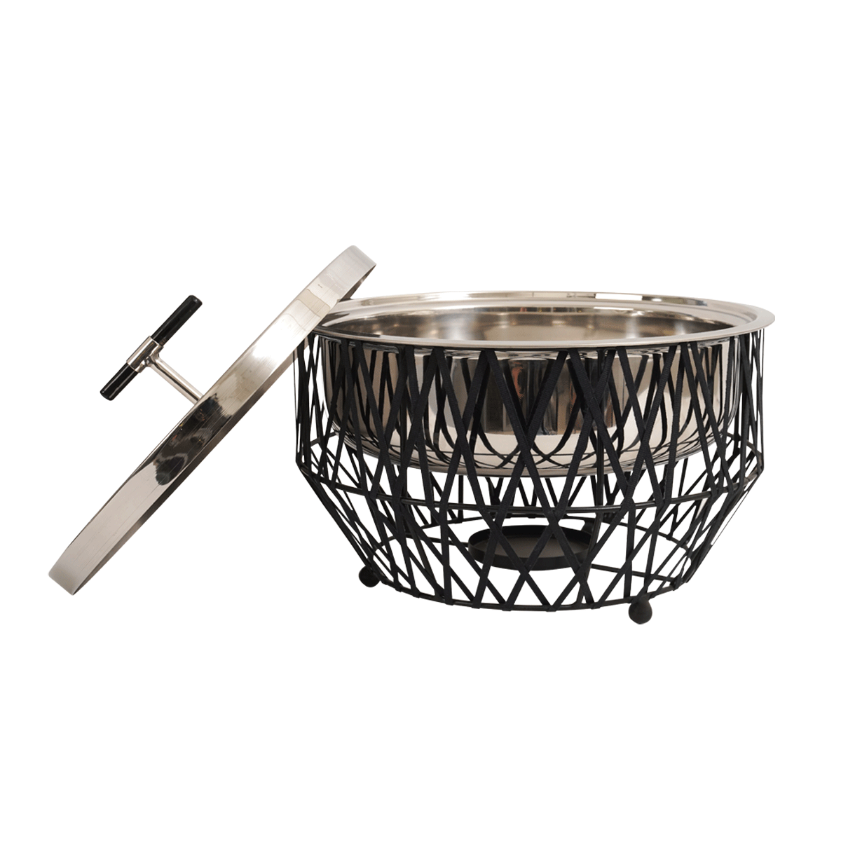 Ribbon Food Warmer Black 3.5L