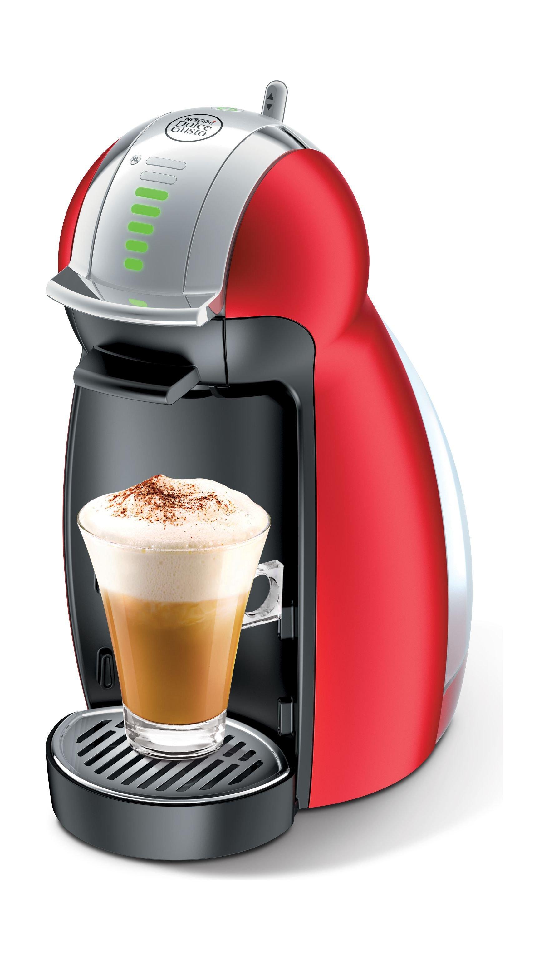 صانعة القهوة جينيو٢ من دولتشي جوستو نسكافيه - أحمر