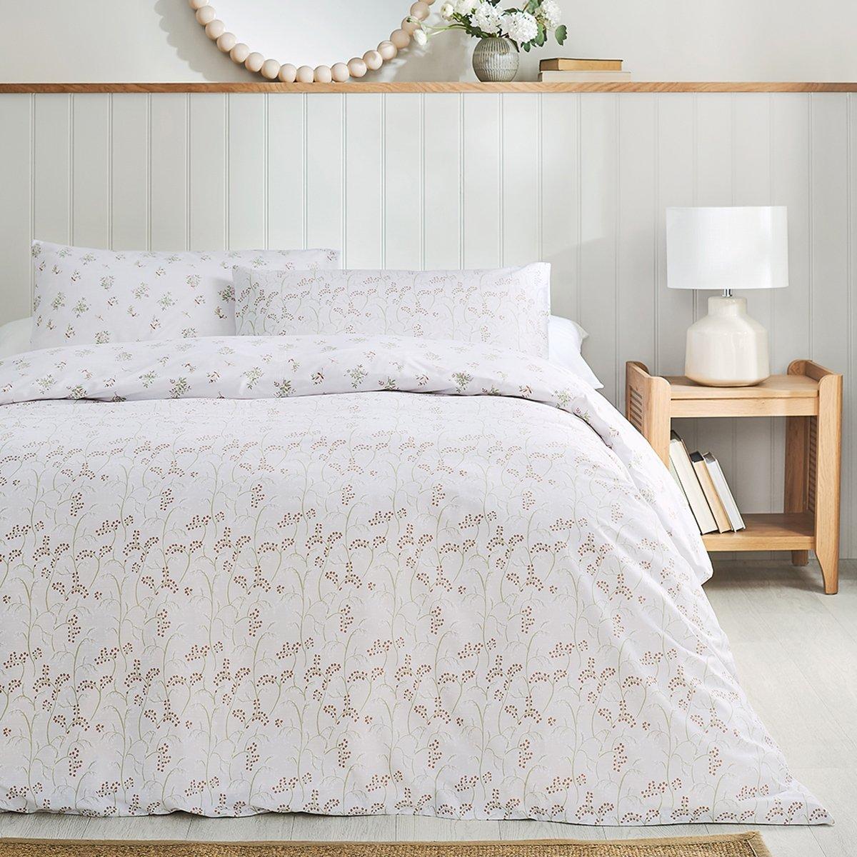 Chloe Printed 3Pcs Duvet Cover Set Beige 220X240 cm 