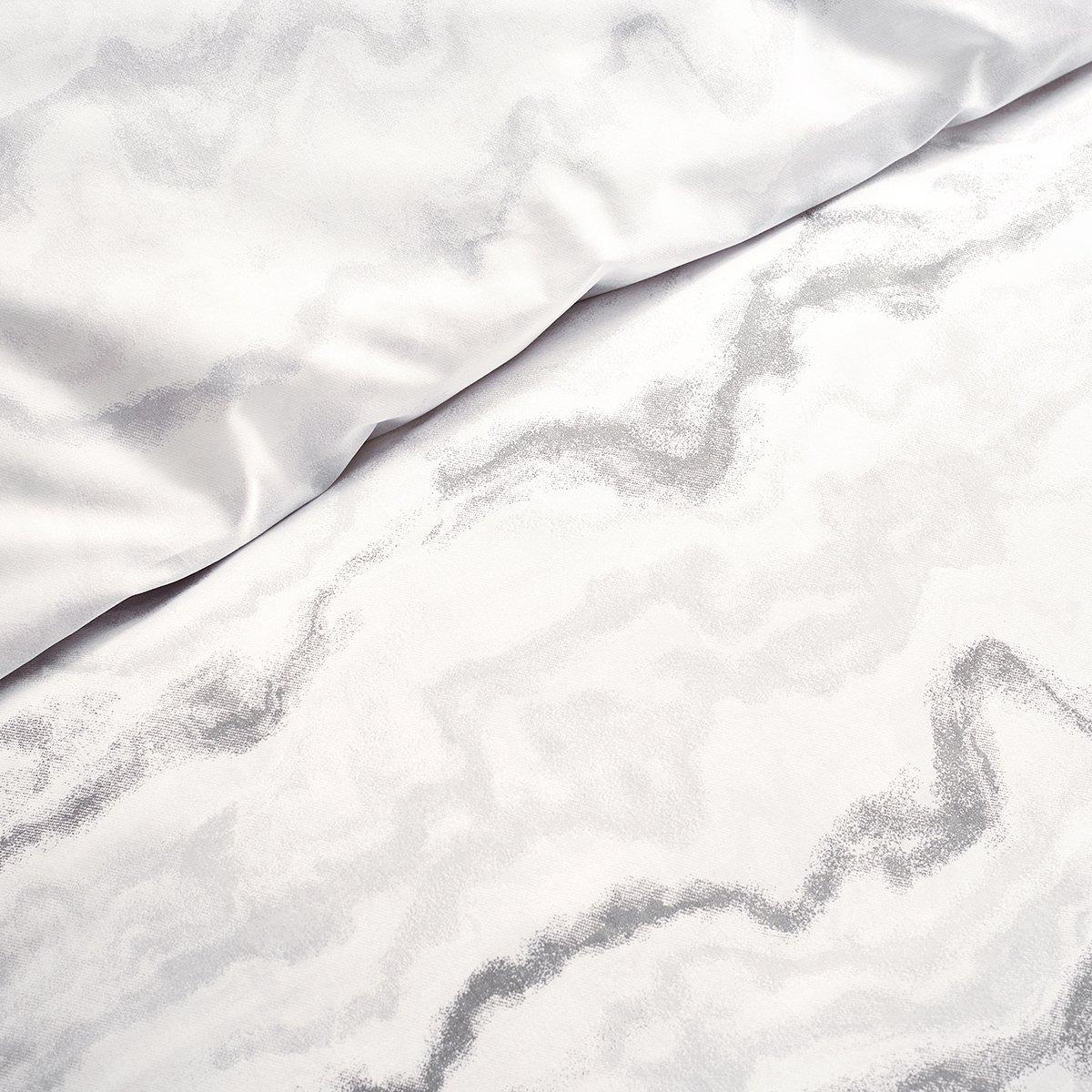 Zephyr Printed 3Pcs Duvet Cover Set Grey 240X260 cm 