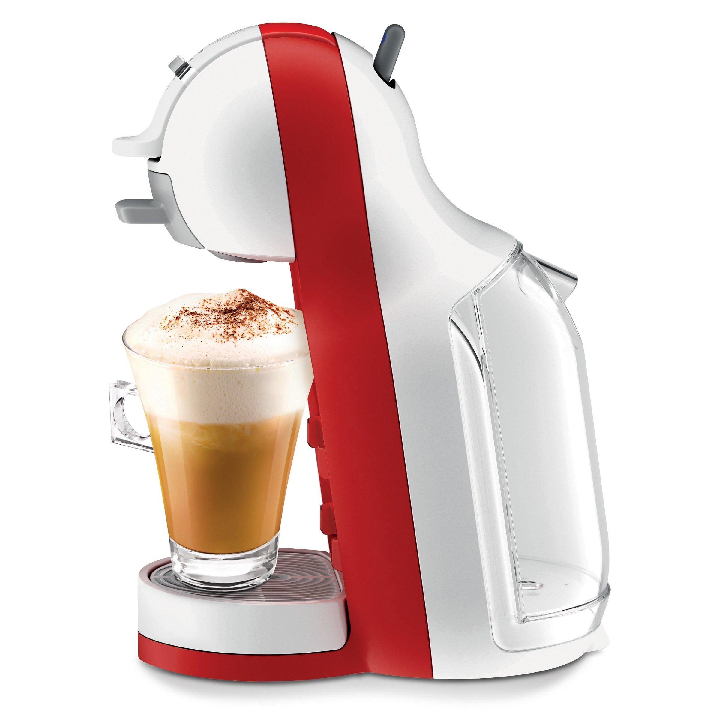 صانعة القهوة مينيمي من دولتشي جوستو نسكافيه - أحمر (Combo2x68gXA)