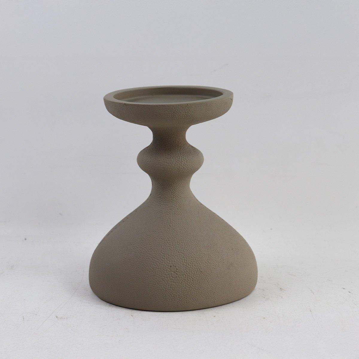 Wicks Candle Holder Brown 13.5X10.5X15.5 cm