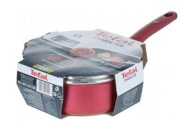 طنجرة كاراكتر مع غطاء من تيفال - ٢٤ سم – أحمر