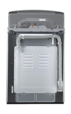 غسالة إل جي تعبئة علوية سعة ٢٠ كليو غرام مع محرك الدفع المباشر - فضي (T2028AFPS5)