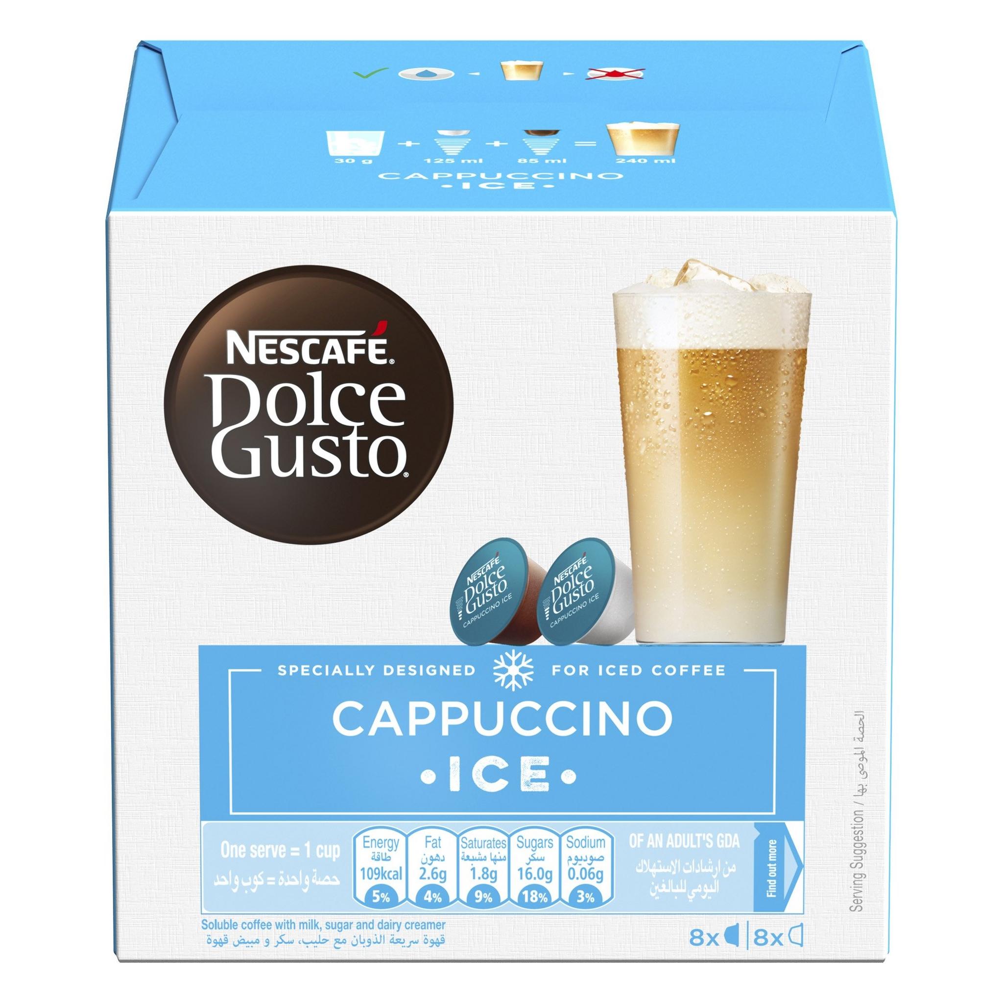 Dolce Gusto Nescafe Iced Cappuccino - 16 Capsules