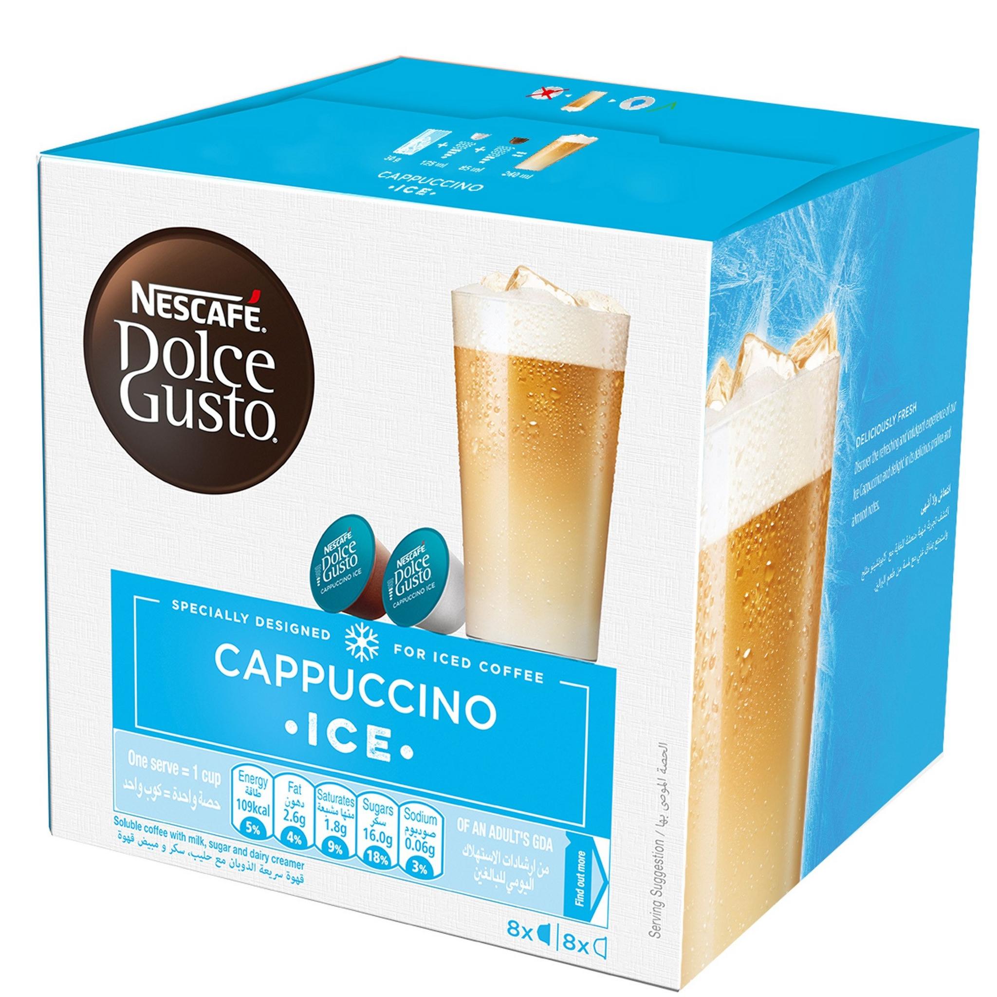 Dolce Gusto Nescafe Iced Cappuccino - 16 Capsules