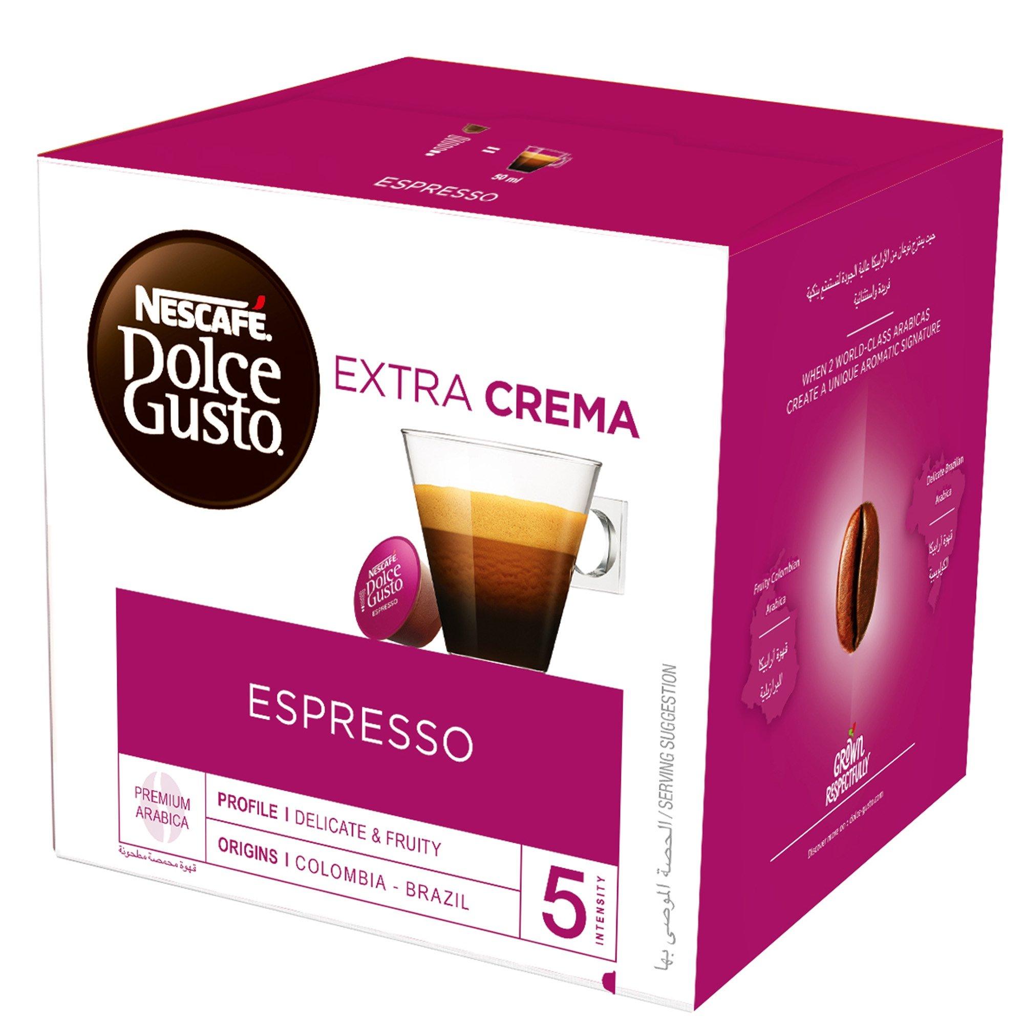 كبسولات قهوة الاسبريسو من دولتشي جوستو نسكافيه – ١٦ كبسولة