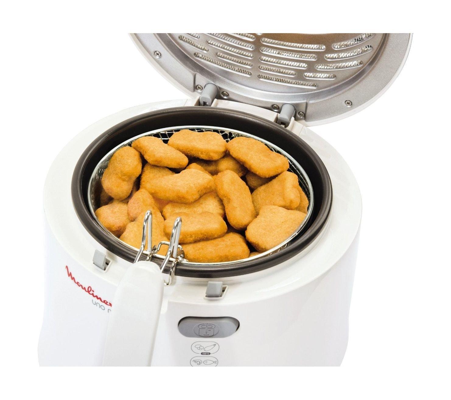 Moulinex 1kg 1.8L Uno Classic M Deep Fryer (AF1231) White Price in