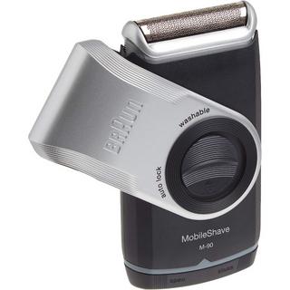 Buy Braun m90 mobile wet and dry shaver – black/silver in Kuwait