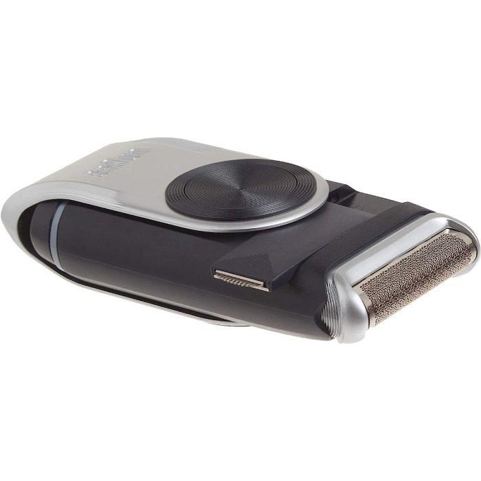 Braun M90 Mobile Wet and Dry Shaver – Black/Silver