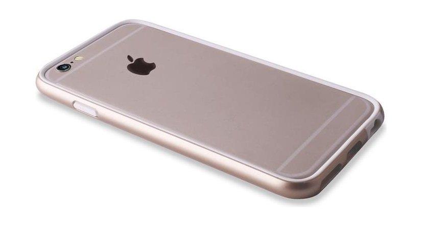 Puro 4.7-inch Metallic Bumper Frame for iPhone 6 / 6s – Gold