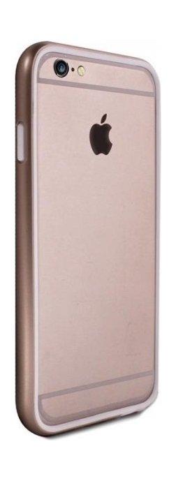 Puro 4.7-inch Metallic Bumper Frame for iPhone 6 / 6s – Gold