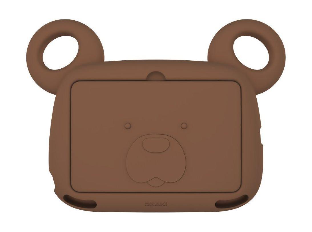 Ozaki O! kiddo-BoBo Bear Antibacterial Kids Case for iPad Mini (OK351) - Coffee Brown
