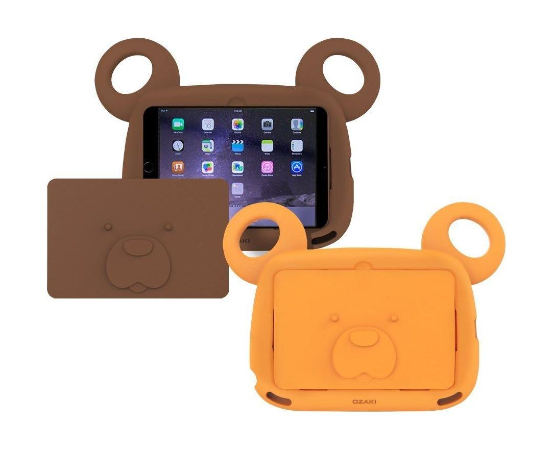 Ozaki O! kiddo-BoBo Bear Antibacterial Kids Case for iPad Mini (OK351) - Coffee Brown