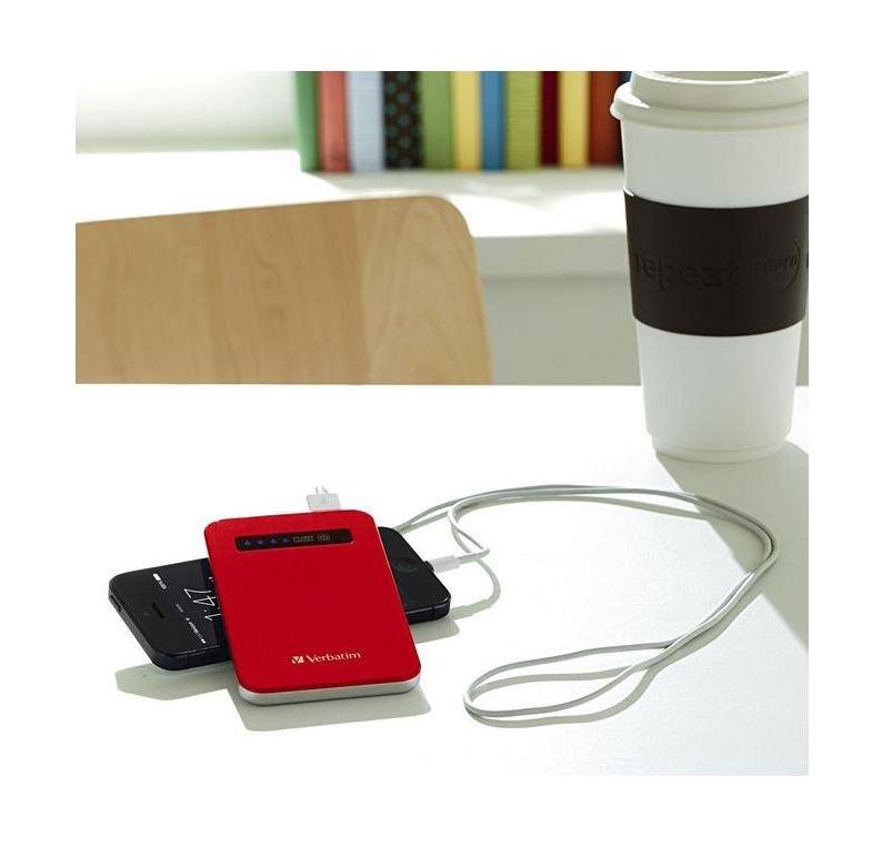 Verbatim Ultraslim USB Powerbank4200mAh (98453) - Red