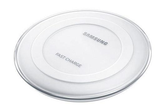 Samsung Galaxy S7 Edge LED View Flip Cover - Silver + Samsung Wireless Charging Pad