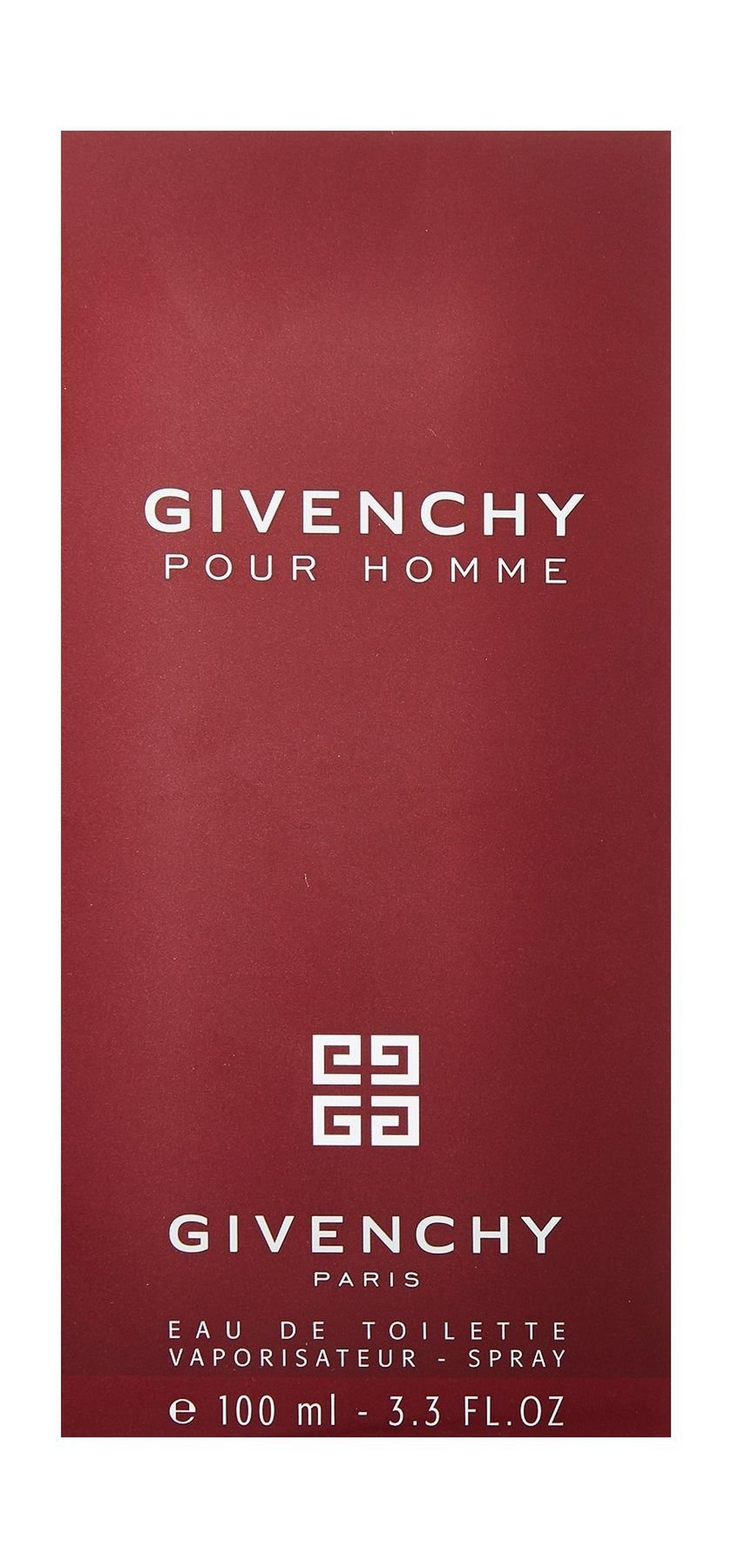 Givenchy For Men 100 ML Homme Eau de Toilette