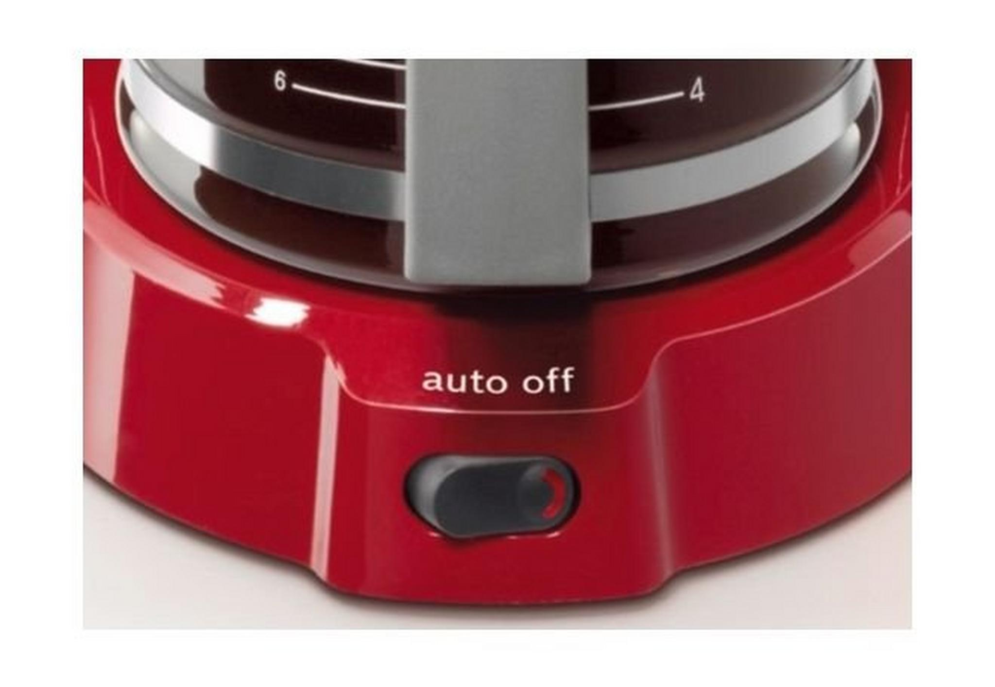 Bosch Filter CompactClass Extra Coffee Machine, 1100W, 1.25 L, TKA3A034GB – Red