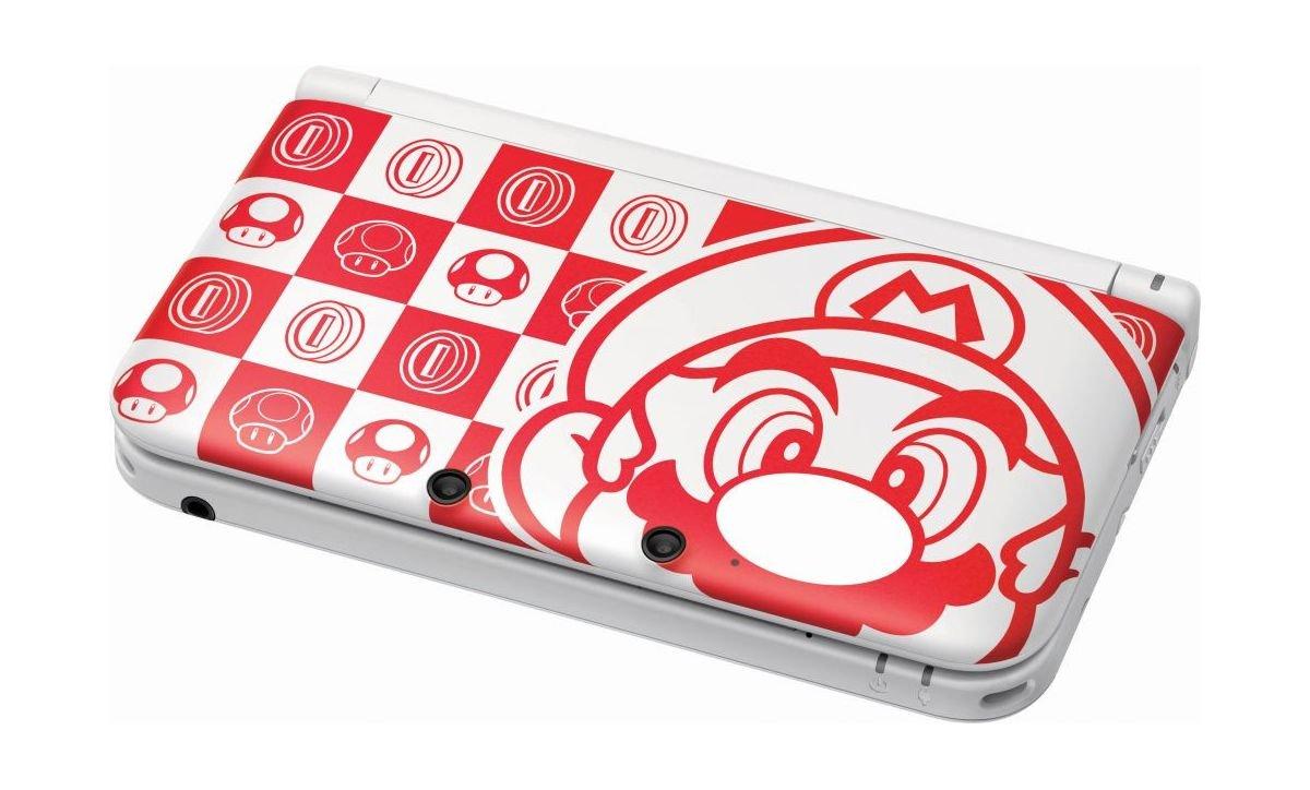 Nintendo 3DS XL Mario White/Red Edition