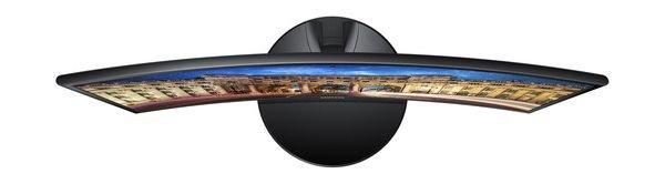 شاشة سامسونج إل إي دي ٢٣.٥ بوصة منحنية وكاملة الوضوح من سلسلة ٣٩٠ (LC24F390)