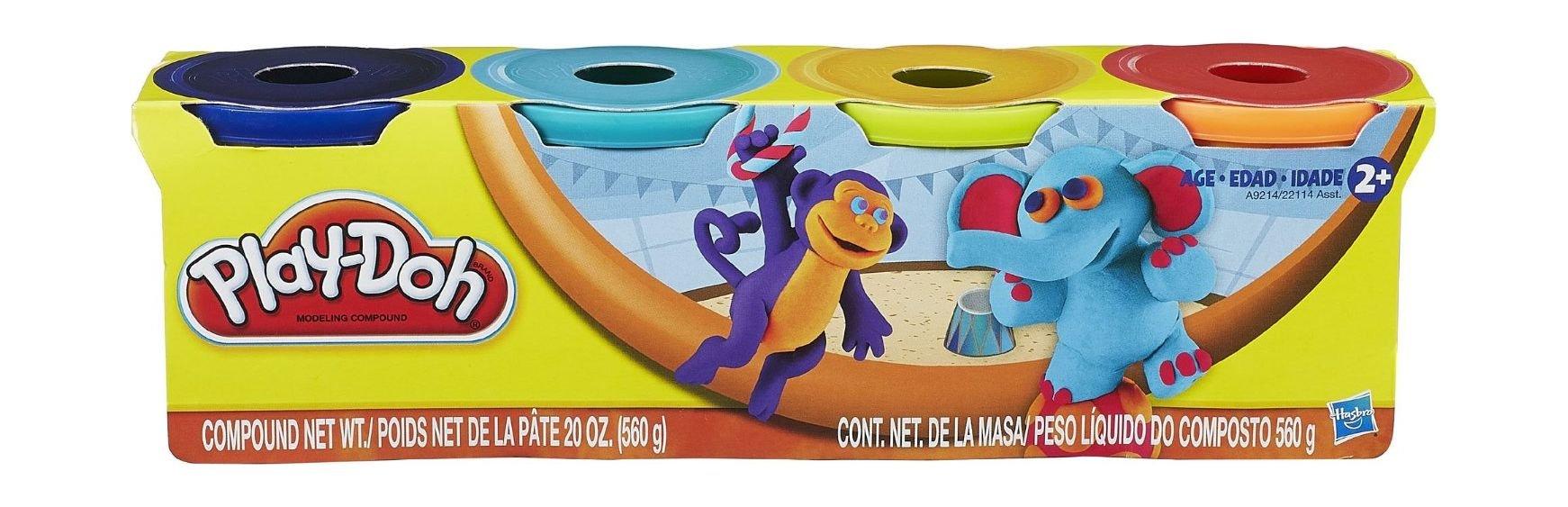 Hasbro Play-Doh 4-Pack (Assorted Colors) Price In Kuwait - Xcite