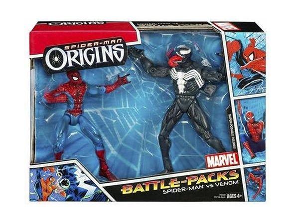 Hasbro Spider-Man Origins Battle Packs: Spider-Man vs. Venom Action Figure