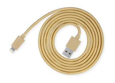 PQI Zikko Braided USB to Lightning Cable 5meters Gold Price in