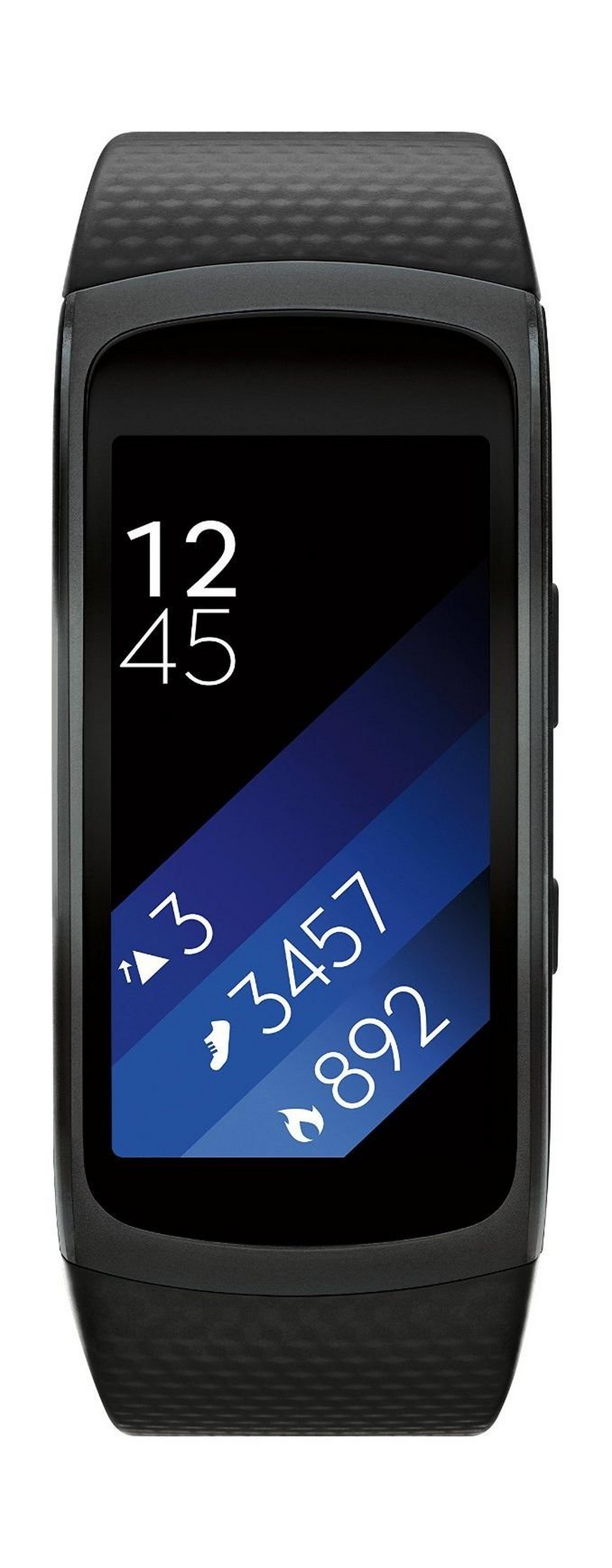 Samsung Gear Fit 2 Fitness Tracker (Small) – Dark Grey