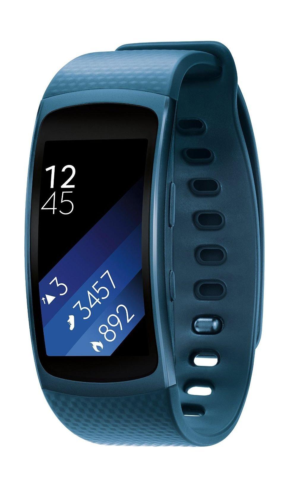 سوار تعقب اللياقة البدنية سامسونج جير فيت٢ (صغير) - أزرق