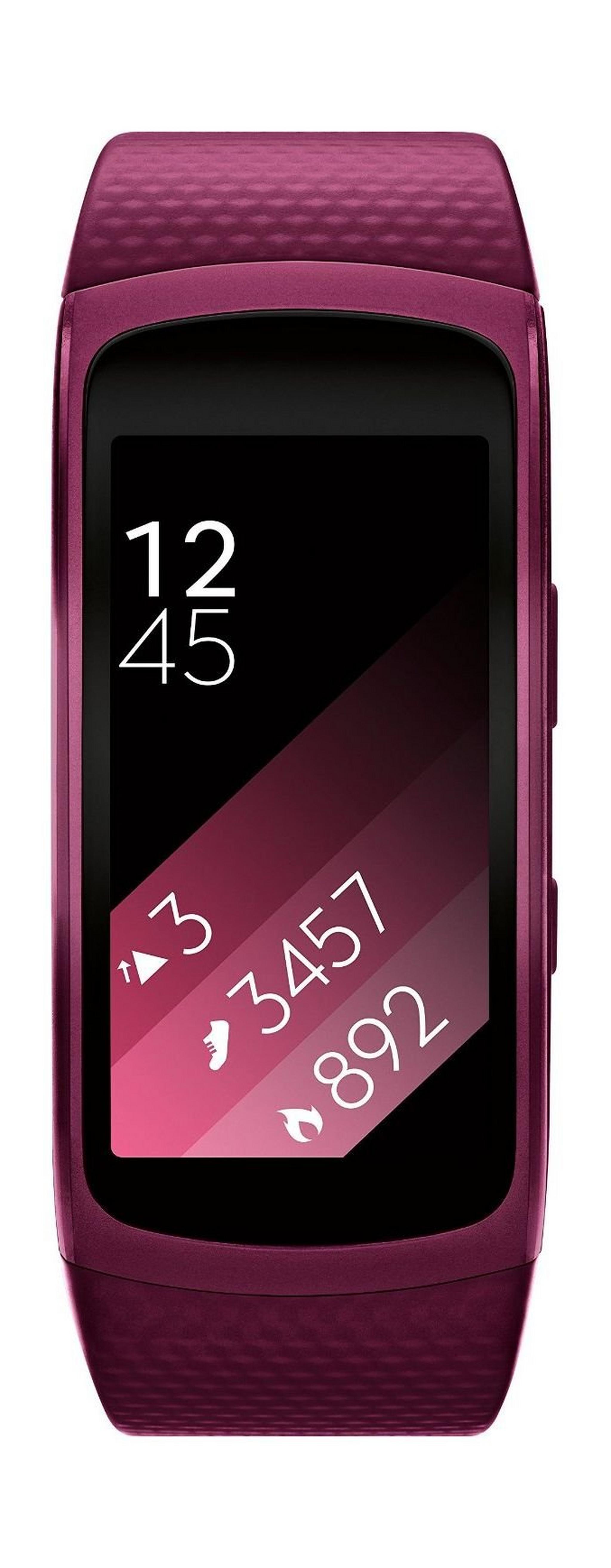Samsung Gear Fit 2 Fitness Tracker (Small) – Pink