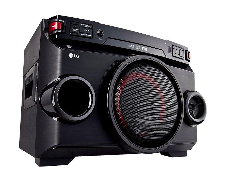 LG 220W Bluetooth , AUX , USB Mini Hi-Fi System (OM4560)